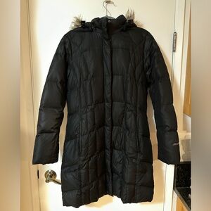 Eddie Bauer Black Down Parka